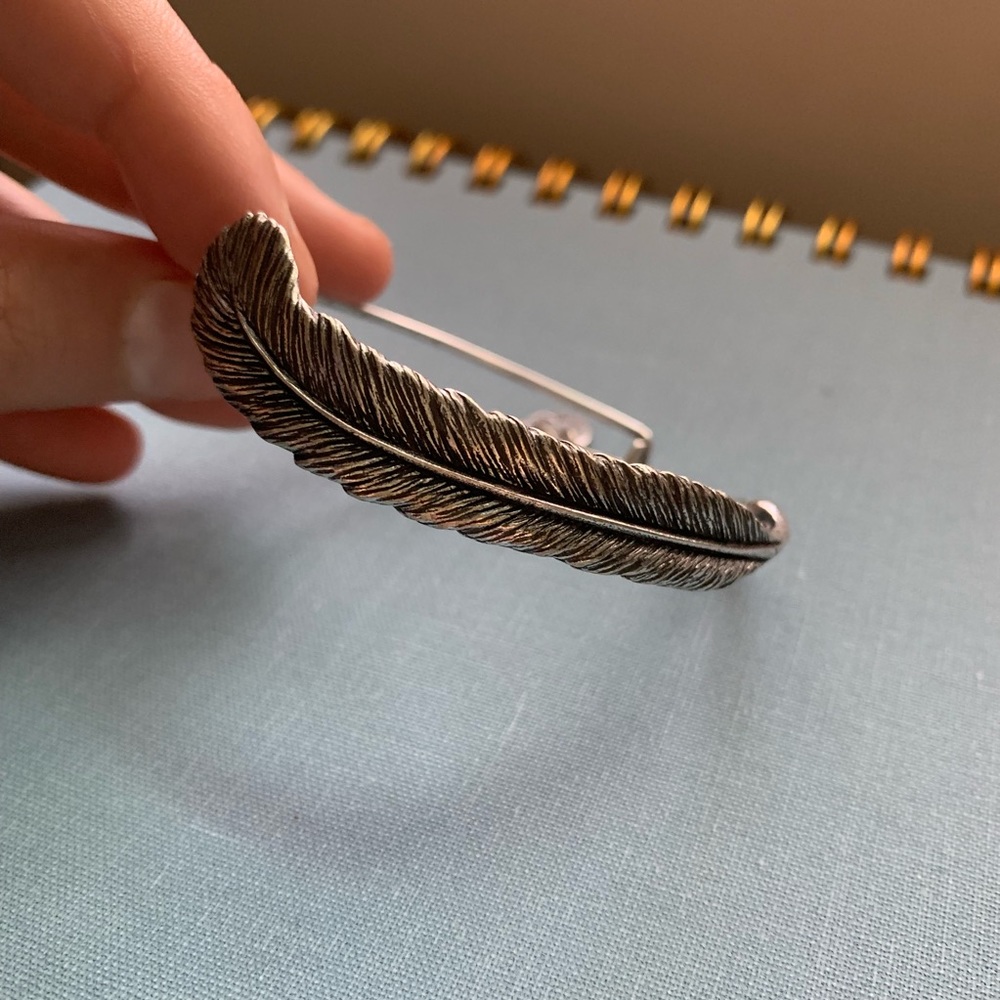 Alex + Ani Plume Feather Bangle